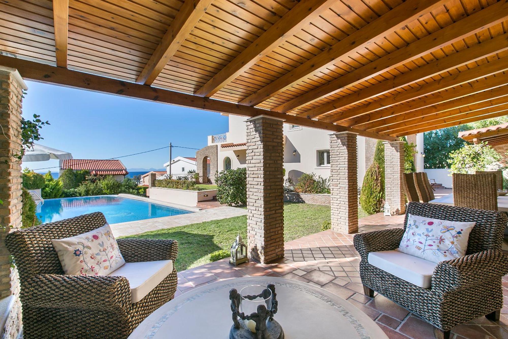 Villa Melia Sounion Ngoại thất bức ảnh