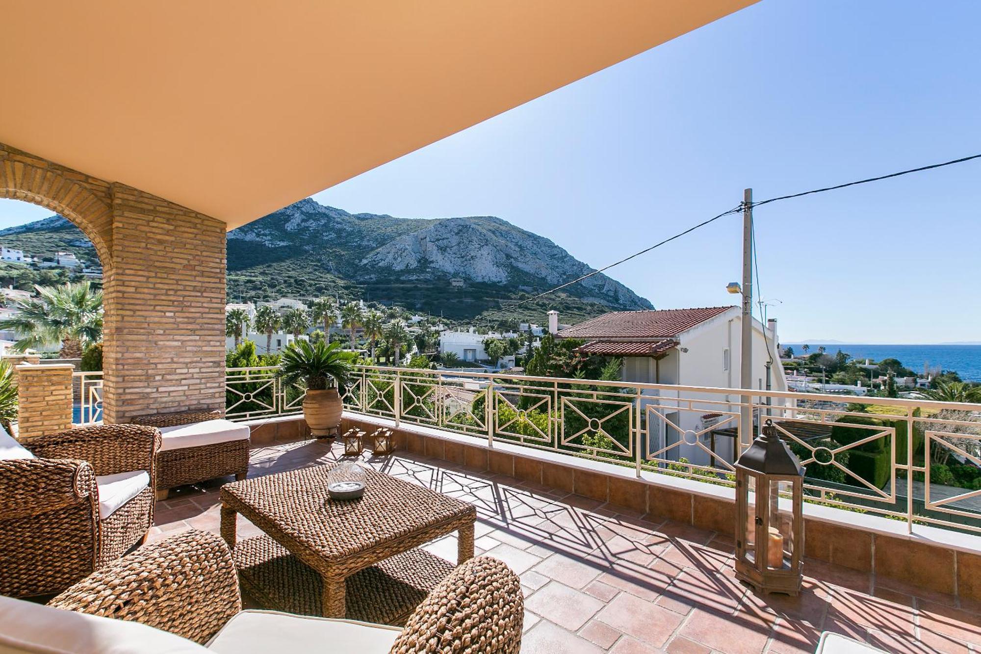 Villa Melia Sounion Ngoại thất bức ảnh